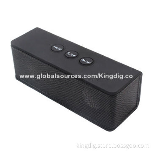 2.0 Stereo NFC Bluetooth Speaker with Line-out, 800mAh Li-ion Battery Capacity